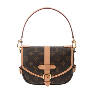 ルイヴィトン モノグラム ソミュール BB ブラウン M46740 モノグラムキャンバス レディース バッグ 【bag】