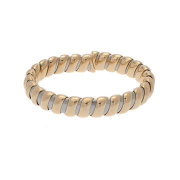 ブルガリ トゥボガス K18イエローゴールド YG/ステンレス レディース ジュエリー 【jewelry】