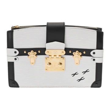 ルイヴィトン エピ トランククラッチ ホワイト/ノワール M52151 エピレザー レディース バッグ 【bag】