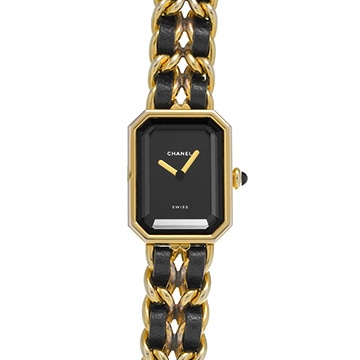 シャネル プルミエール Lサイズ H0001 ブラック レディース 時計 【wristwatch】