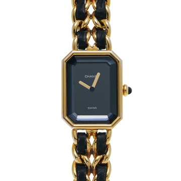 シャネル プルミエール Mサイズ H0001 ブラック レディース 時計 【wristwatch】