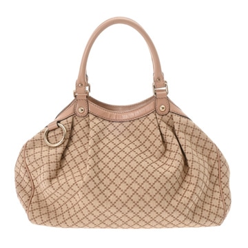 グッチ スーキー ハンドバッグ ベージュ 211944 キャンバス/レザー レディース バッグ 【bag】