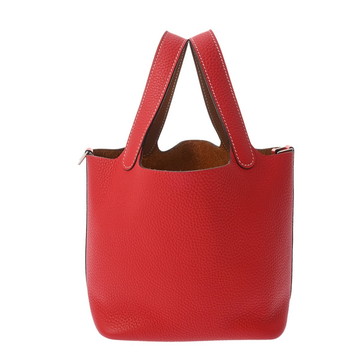 エルメス ピコタン ロック PM カザック ゴールド/ルージュクー トリヨンクレマンス レディース バッグ 【bag】