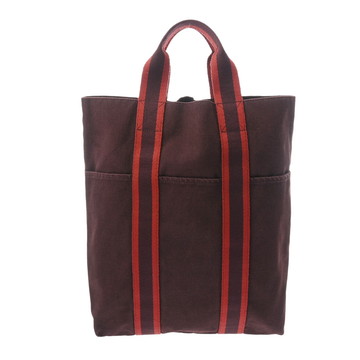 エルメス カバス ボルドー キャンバス ユニセックス バッグ 【bag】