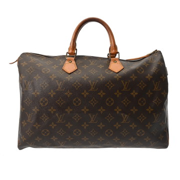 ルイヴィトン モノグラム スピーディ 40 ブラウン M41522 モノグラムキャンバス レディース バッグ 【bag】