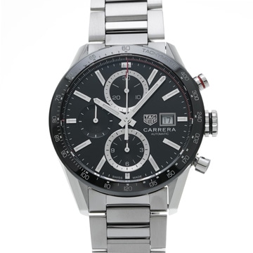 タグホイヤー カレラ キャリバー16 クロノグラフ CBM2110.BA0651 ブラック メンズ 時計 【wristwatch】