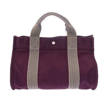 エルメス カンヌ PM パープル キャンバス ユニセックス バッグ 【bag】