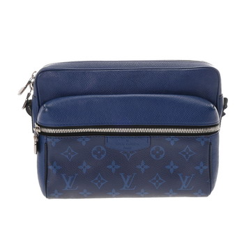 ルイヴィトン タイガラマ アウトドアメッセンジャー PM コバルト M30242 モノグラムキャンバス/レザー メンズ バッグ 【bag】