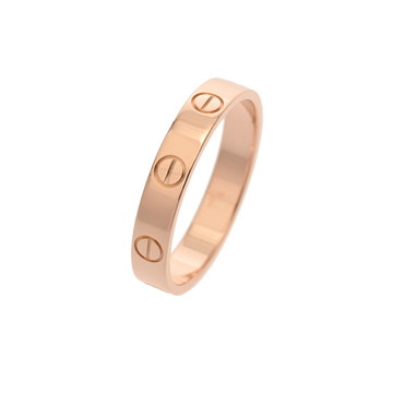 カルティエ ミニラブリング #55 K18ピンクゴールド PG レディース ジュエリー 【jewelry】