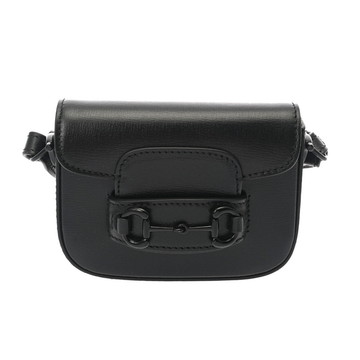 グッチ ミニ ホースビット 1955 2WAYバッグ ブラック 726863 レザー レディース バッグ 【bag】