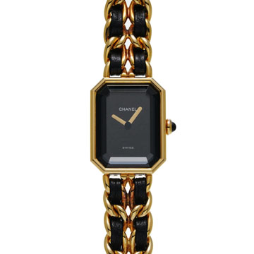 シャネル プルミエール Mサイズ H0001 ブラック レディース 時計 【wristwatch】
