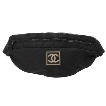 シャネル スポーツライン ココマーク ブラック ナイロン レディース バッグ 【bag】