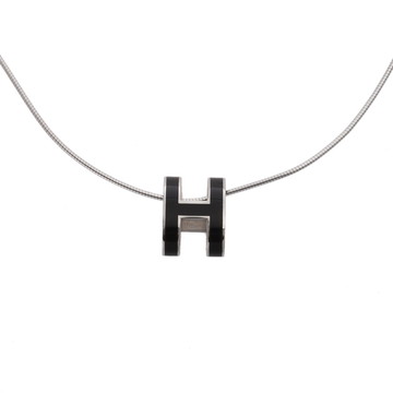 エルメス ポップアッシュ シルバー金具/ブラック GP レディース ジュエリー 【jewelry】