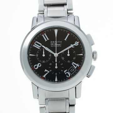 ゼニス ポートロワイヤル クロノグラフ 01/02.0450.400 ブラック メンズ 時計 【wristwatch】