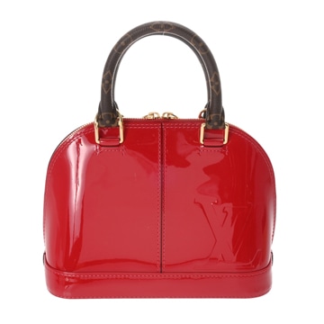 ルイヴィトン アルマ BB 2WAY スカーレット M53152 パテントレザー/モノグラムキャンバス レディース バッグ 【bag】