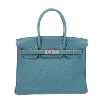 エルメス バーキン 30 ブルージーン トゴ レディース バッグ 【bag】