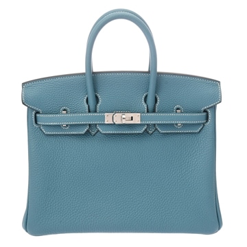 エルメス バーキン 25 ニューブルージーン トゴ レディース バッグ 【bag】