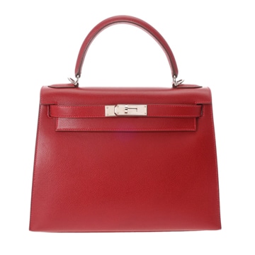 エルメス 28 外縫い 2WAY ルージュヴィフ リセ レディース バッグ 【bag】