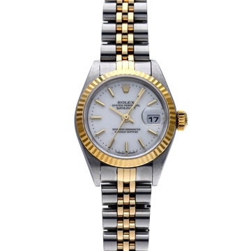 ロレックス デイトジャスト 79173 ホワイト レディース 時計 【wristwatch】