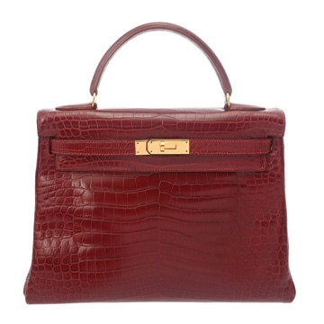 エルメス 32 内縫い 2WAY ルージュアッシュ ポロサスマット レディース バッグ 【bag】