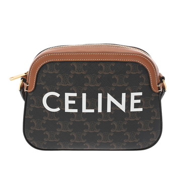 セリーヌ カメラバッグ ブラウン 191522BZK PVC/レザー レディース バッグ 【bag】