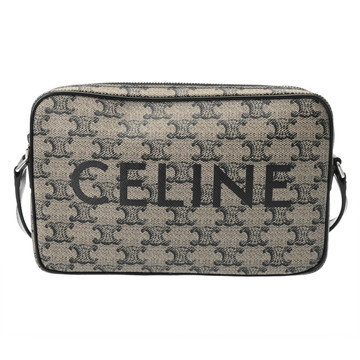セリーヌ トリオンフ グレー 194502GED PVC/レザー ユニセックス バッグ 【bag】