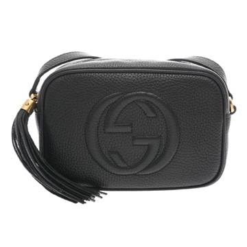 グッチ ソーホー ショルダーバッグ ブラック 347994 レザー レディース バッグ 【bag】