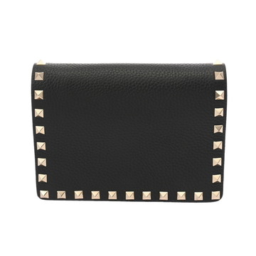 ヴァレンチノ ロックスタッズ  ブラック レザー レディース バッグ 【bag】