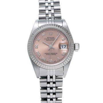 ロレックス デイトジャスト 79174 ピンク レディース 時計 【wristwatch】