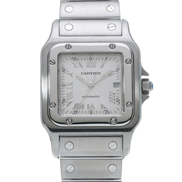 カルティエ サントスガルベ LM 20周年限定 W20040D6 シルバー ボーイズ 時計 【wristwatch】