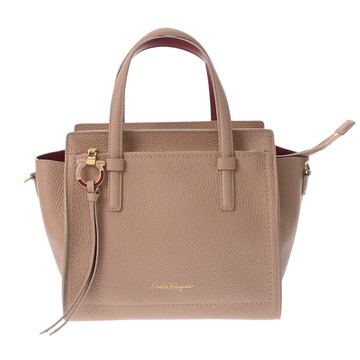 フェラガモ エイミー ピンクベージュ 21F478 レザー レディース バッグ 【bag】