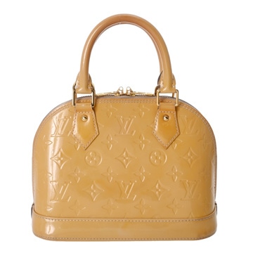 ルイヴィトン モノグラムヴェルニ アルマ BB 2WAYバッグ ジョーヌパッション M91697 ヴェルニ レディース バッグ 【bag】
