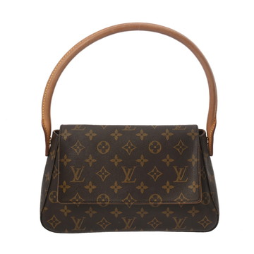 ルイヴィトン モノグラム ミニ ルーピング ブラウン M51147 モノグラムキャンバス レディース バッグ 【bag】