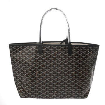 ゴヤール サンルイ PM ヘリンボーン ブラック PVC/レザー ユニセックス バッグ 【bag】