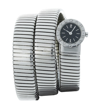 ブルガリ トゥボガス スネーク BB191TS ブラック レディース 時計 【wristwatch】
