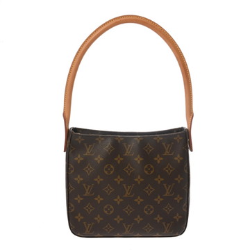 ルイヴィトン モノグラム ルーピング MM ブラウン M51146 モノグラムキャンバス レディース バッグ 【bag】