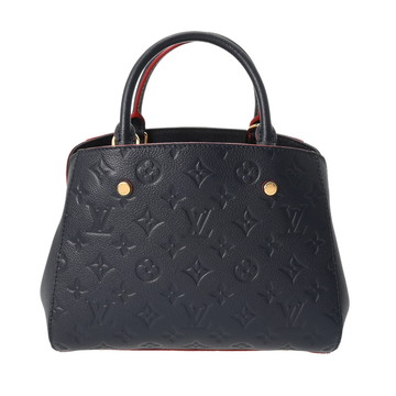 ルイヴィトン モノグラムアンプラント モンテーニュ BB 2WAY マリーヌルージュ M42747 レザー レディース バッグ 【bag】
