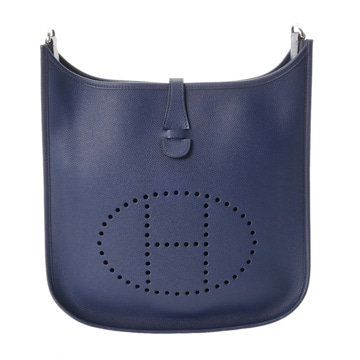 エルメス エヴリン3 PM ブルーアンクル ヴォーエプソン ユニセックス バッグ 【bag】