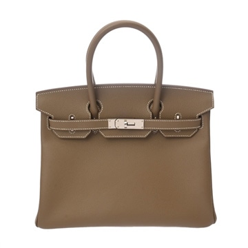 エルメス バーキン 30 エトゥープ ヴォーエプソン レディース バッグ 【bag】