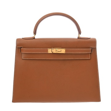 エルメス 32 外縫い 2WAY ゴールド クシュベル レディース バッグ 【bag】