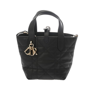 クリスチャンディオール トゥジュール バーティカルカバ ナノ ブラック カーフ レディース バッグ 【bag】
