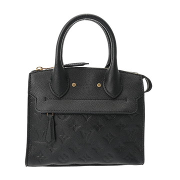 ルイヴィトン モノグラムアンプラント ポンヌフ ミニ 2WAY ノワール M41743 レザー レディース バッグ 【bag】