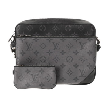 ルイヴィトン モノグラムエクリプス トリオメッセンジャー ブラック M69443 モノグラムキャンバス メンズ バッグ 【bag】