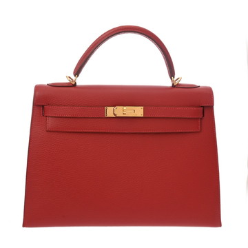 エルメス 32 外縫い ルージュビフ アルデンヌ レディース バッグ 【bag】