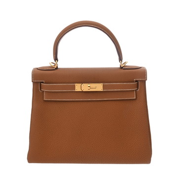 エルメス 28 内縫い ゴールド トゴ レディース バッグ 【bag】