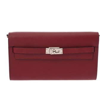 エルメス ウォレット トゥーゴー ルージュグレナ ヴォーエプソン レディース 財布 【purse】