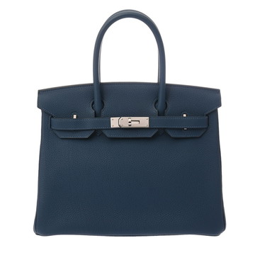 エルメス バーキン 30 ディープブルー トゴ レディース バッグ 【bag】