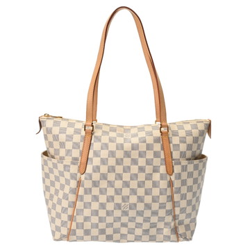 ルイヴィトン ダミエアズール トータリー MM ホワイト N41279 ダミエキャンバス レディース バッグ 【bag】