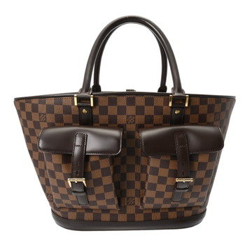ルイヴィトン ダミエ マノスク GM ブラウン N51120 ダミエキャンバス レディース バッグ 【bag】