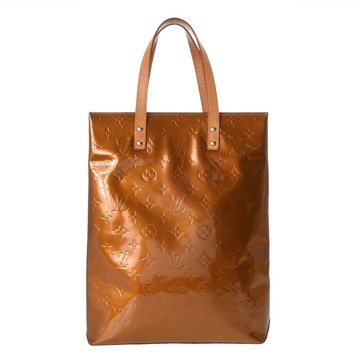 ルイヴィトン モノグラムヴェルニ リード MM ブロンズ M91143 ヴェルニ レディース バッグ 【bag】